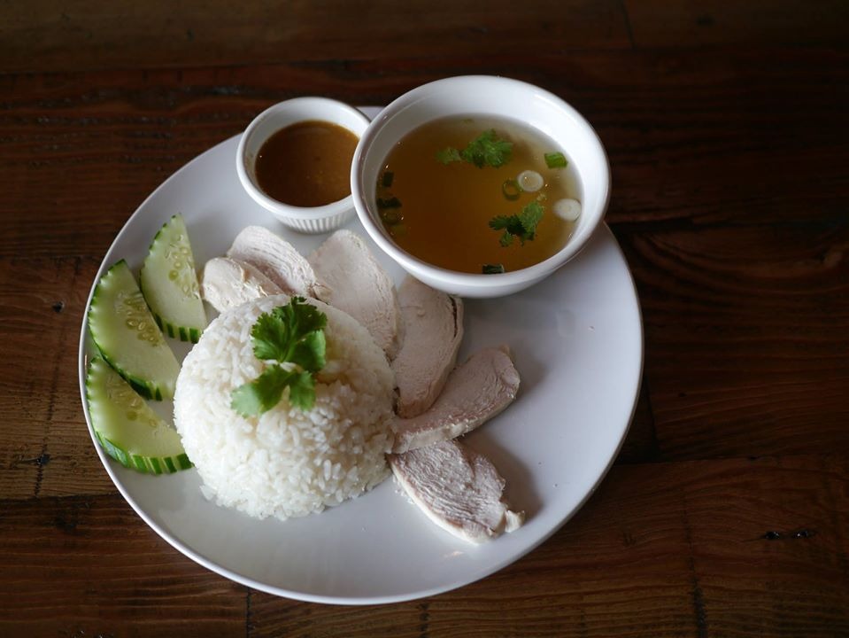 Order Khao Man Gal food online from Eatthai store, Indianapolis on bringmethat.com