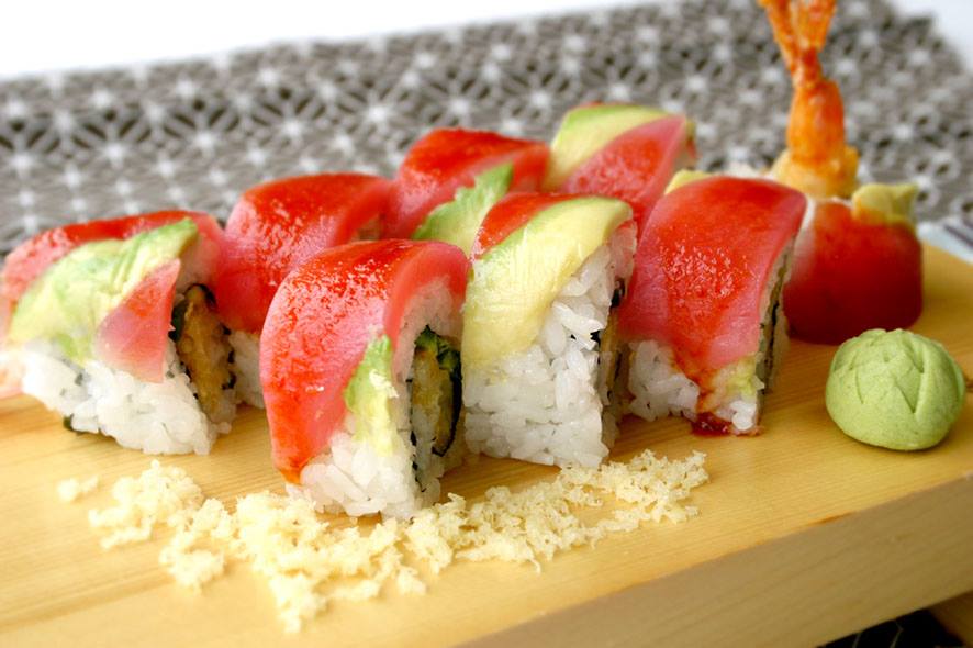 Order Sean Sushi Roll food online from JK's Table store, Minneapolis on bringmethat.com