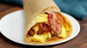 Order Bacon, Egg and Cheese Taco food online from Top Donut store, Tyler on bringmethat.com