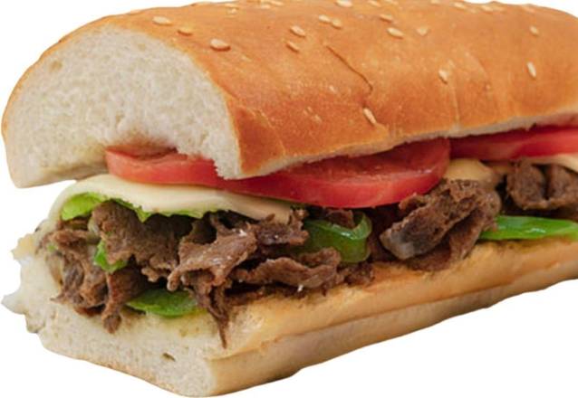 Order Pepper Steak and Cheese Sub food online from Playlist Pizzeria store, Fraser on bringmethat.com