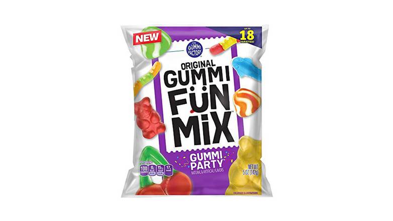 Order Original Gummi Fun Mix Candy Gummi Party food online from Route 7 Food Mart store, Norwalk on bringmethat.com