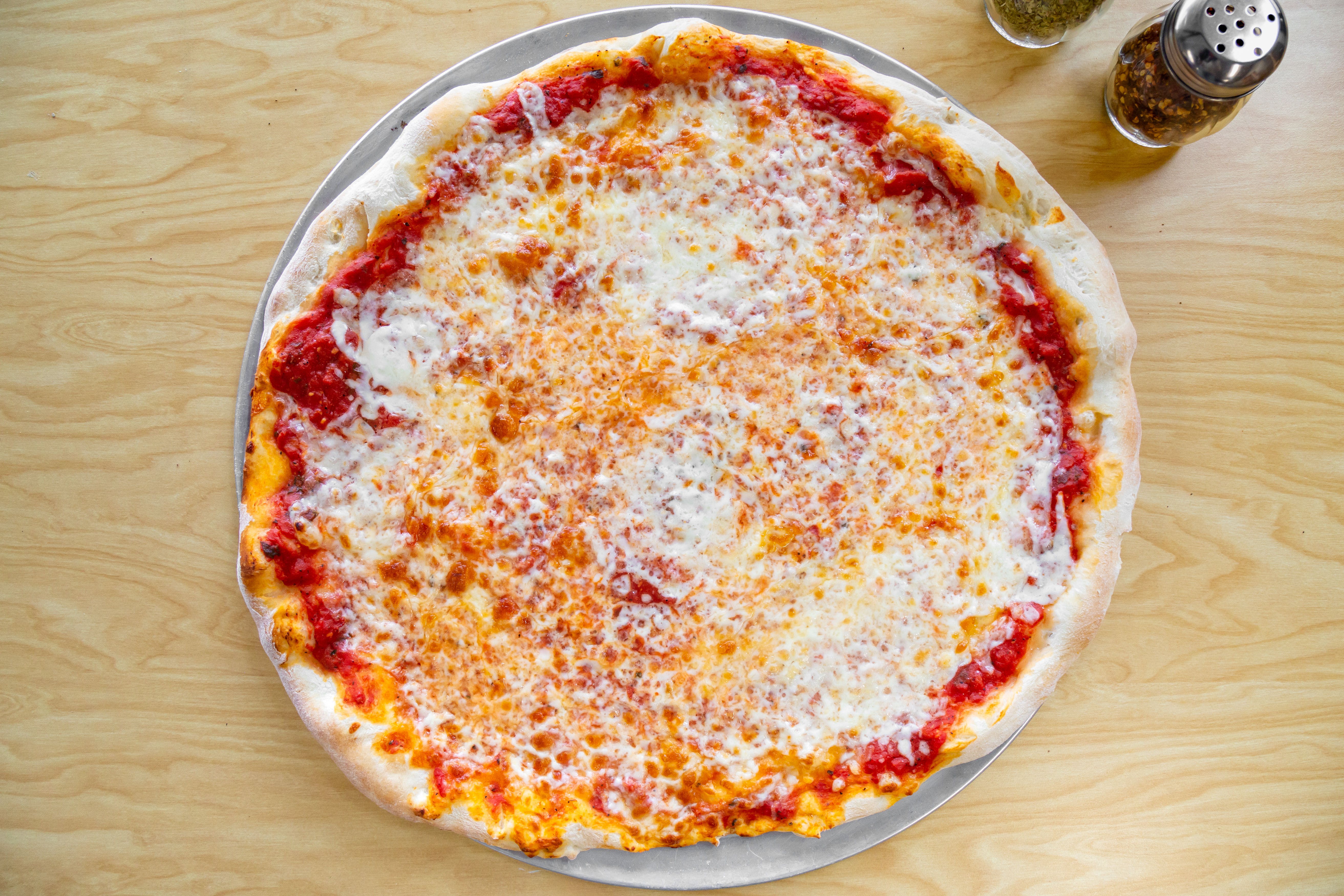 Order Cheese Pizza - 14" food online from Roger Pizzerolo store, San Diego on bringmethat.com