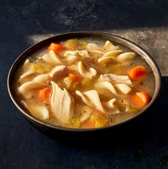 Order Homestyle Chicken Noodle Soup food online from Panera store, Reading on bringmethat.com