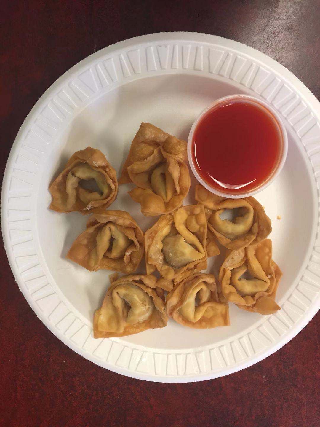 Order 3. Fried Wonton food online from Chin's Kitchen store, Alexandria on bringmethat.com