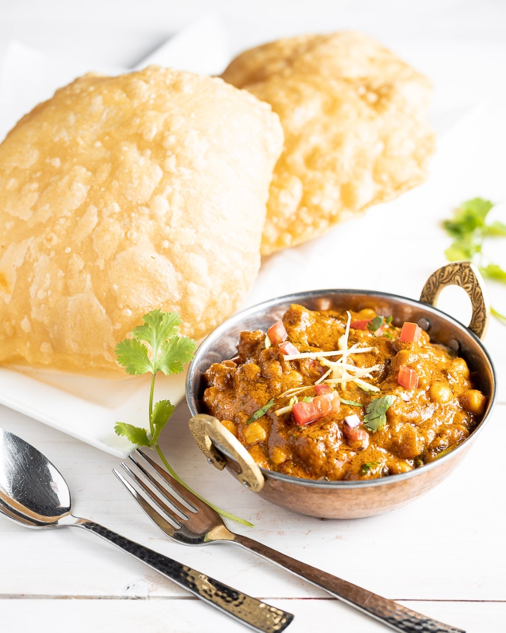 Order Curried Chickpeas & Fry Bread food online from Saffron Valley store, Salt Lake City on bringmethat.com