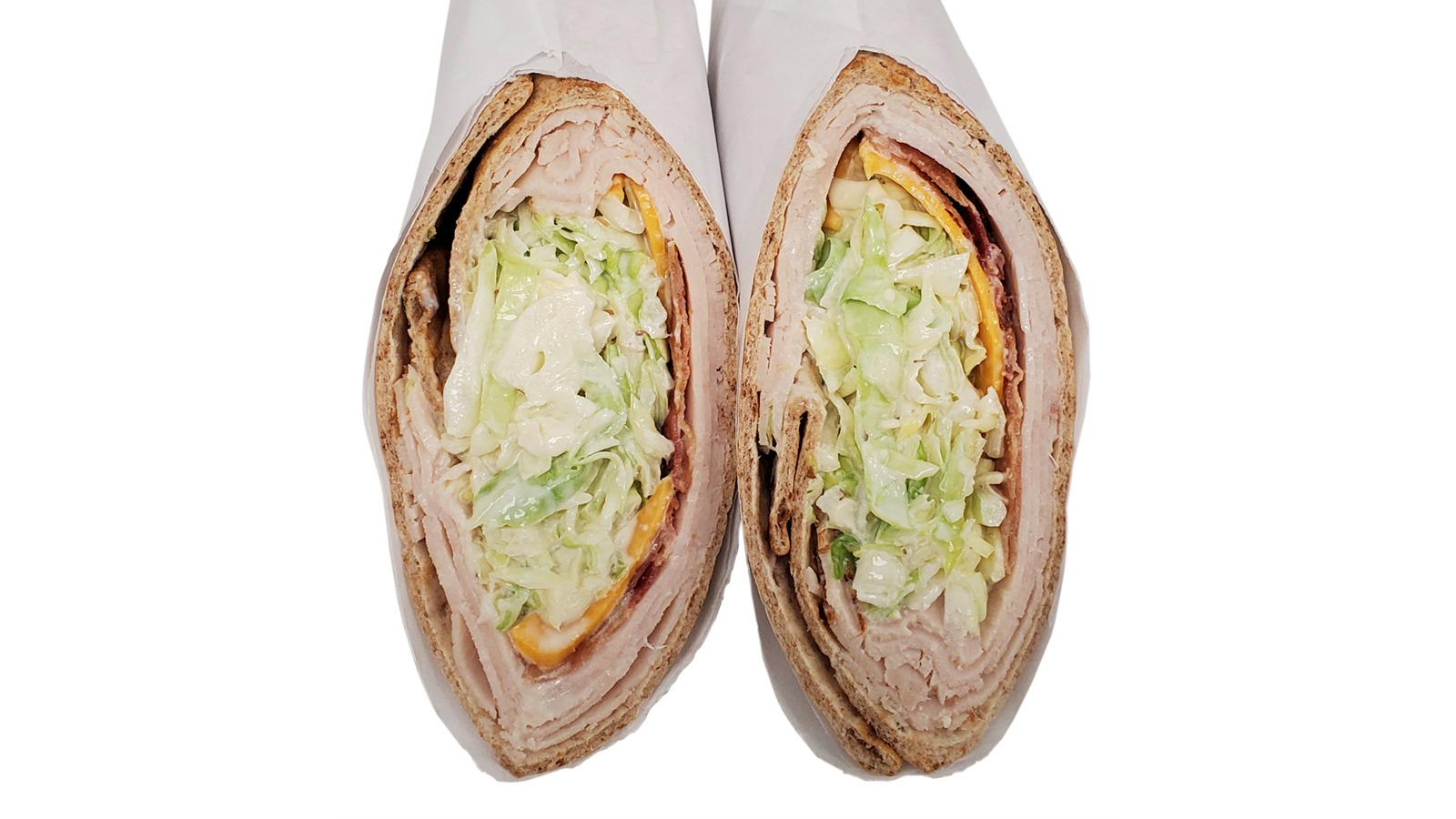 Order Turkey Bacon Wrap 11oz. food online from Lucky California store, Livermore on bringmethat.com