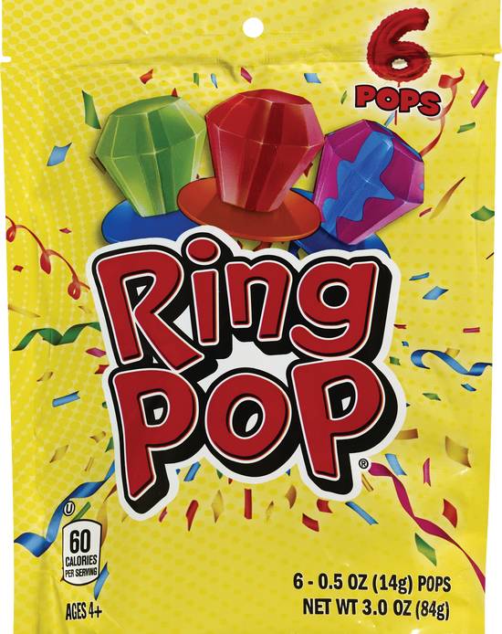 Order Ring Pop, 6 CT food online from Cvs store, CENTRAL FALLS on bringmethat.com