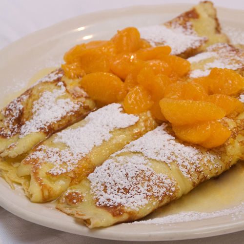 Order Mandarin Crepes food online from The Original Pancake House store, Chicago on bringmethat.com
