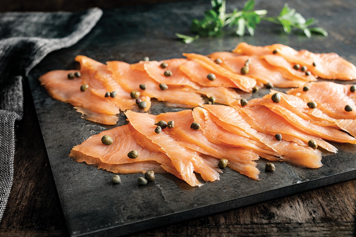 Order Smoked Salmon (8oz.) food online from Fogo De Chao store, Portland on bringmethat.com