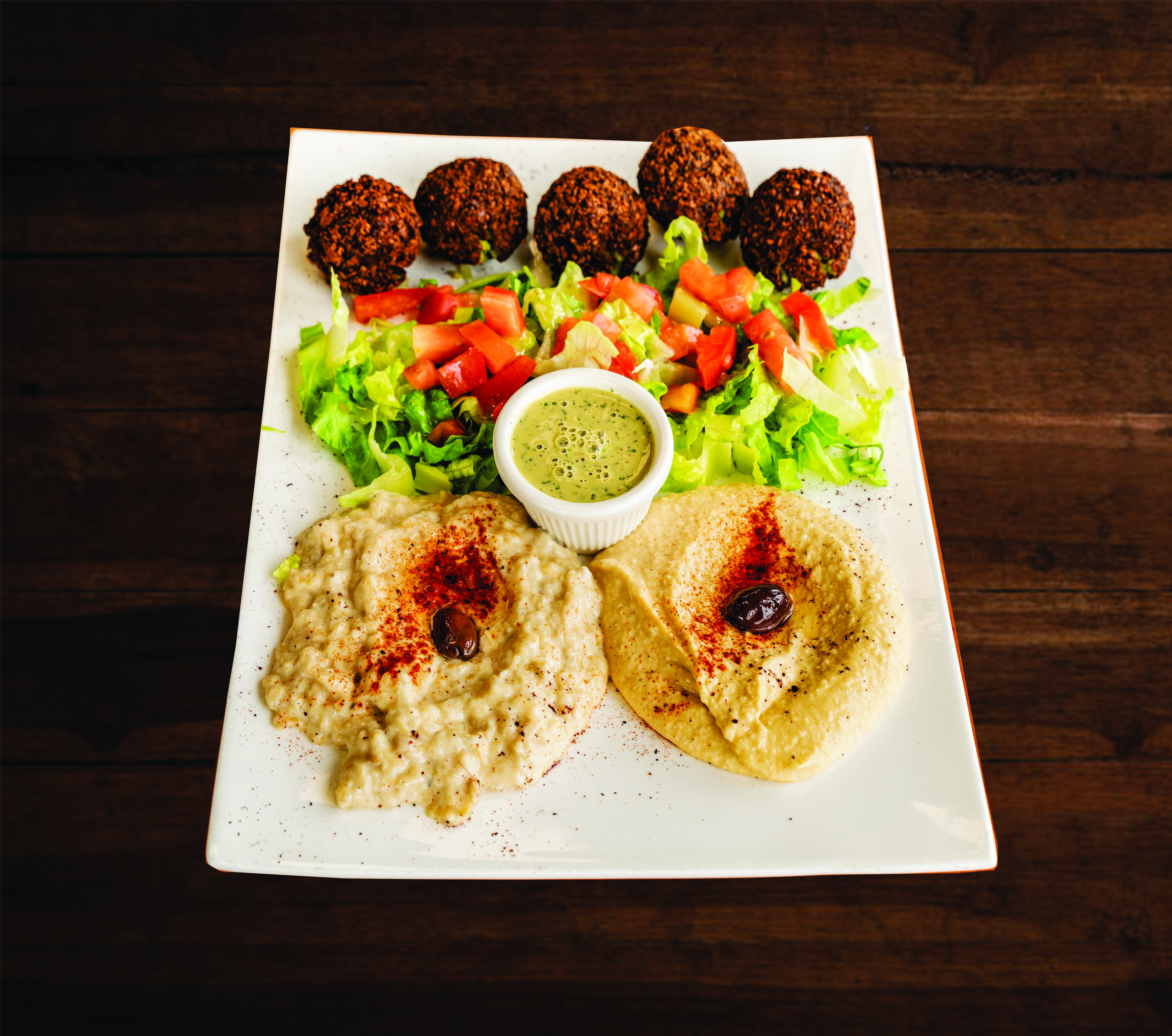 Order Falafel Plate food online from City Kebab & Gyros store, Daly City on bringmethat.com