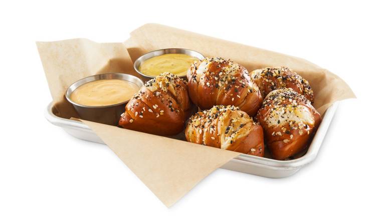 Order Everything Pretzel Knots food online from Buffalo Wild Wings store, Carbondale on bringmethat.com
