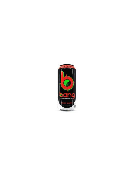 Order Bang Peach Mango 16 OZ can food online from Chevron Extramile store, Inglewood on bringmethat.com
