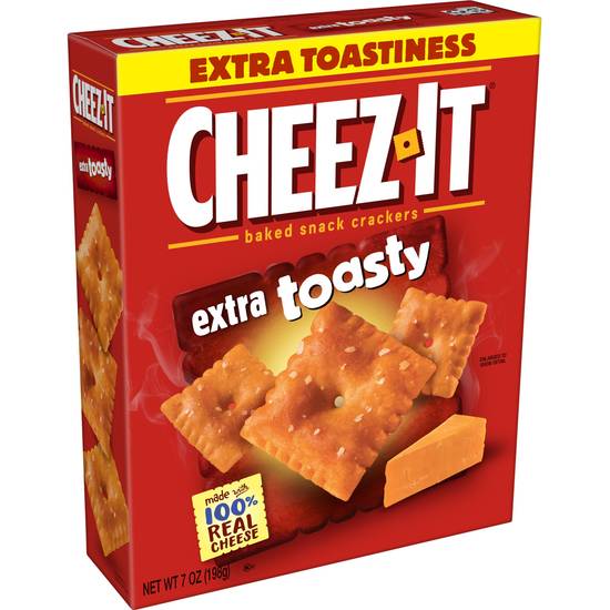 Order Cheez-It Extra Toasty Cheese Crackers, 7 OZ food online from Cvs store, MONTEZUMA on bringmethat.com