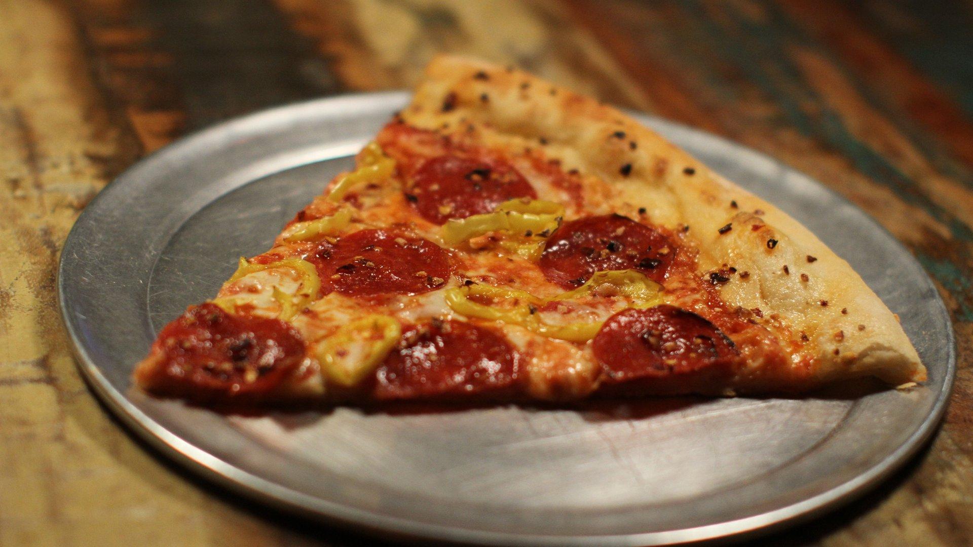 Order Slice: Spicy Ass Pepperoni food online from Mikey Late Night Slice store, Columbus on bringmethat.com