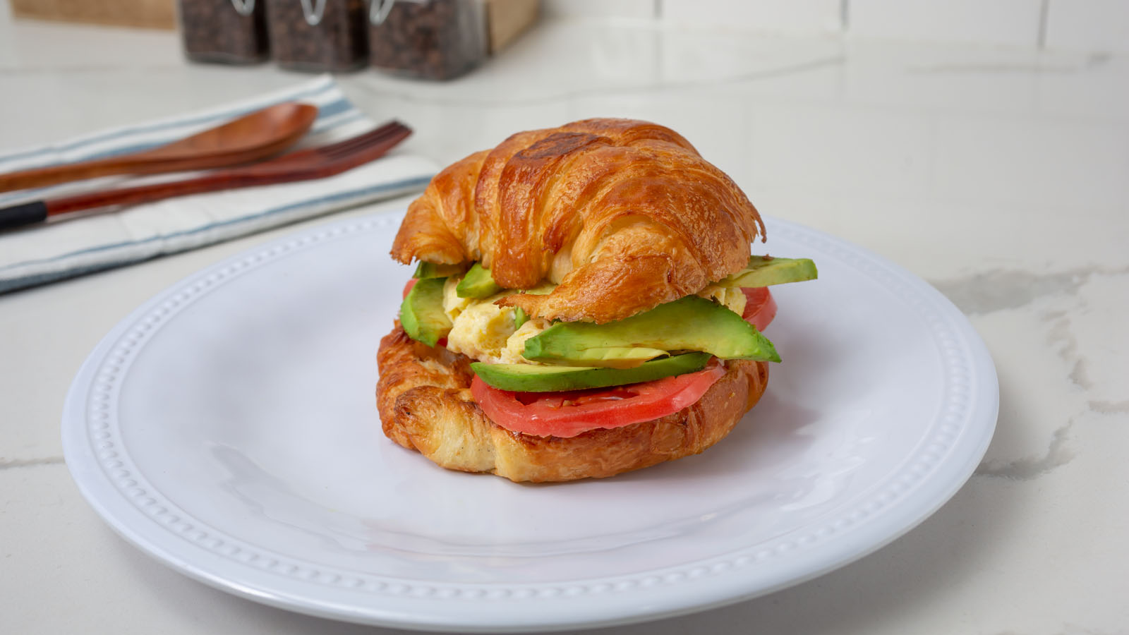 Order Croissant food online from Crave Coffee & Tea store, Corona on bringmethat.com