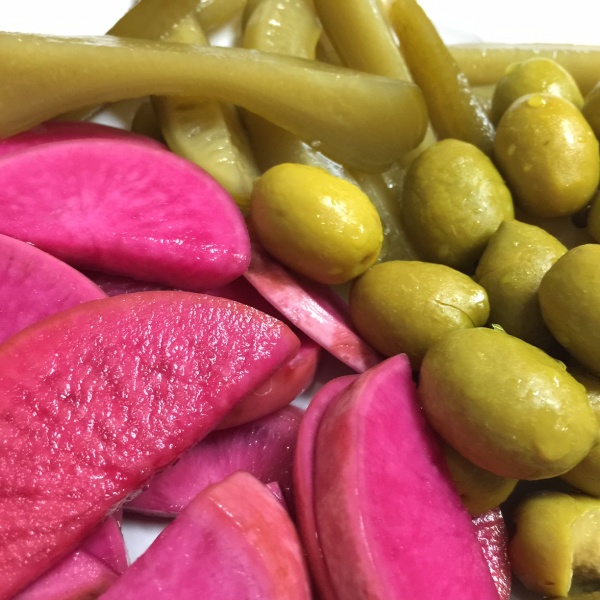 Order Assorted Pickles food online from Hala in restaurant store, Chicago on bringmethat.com