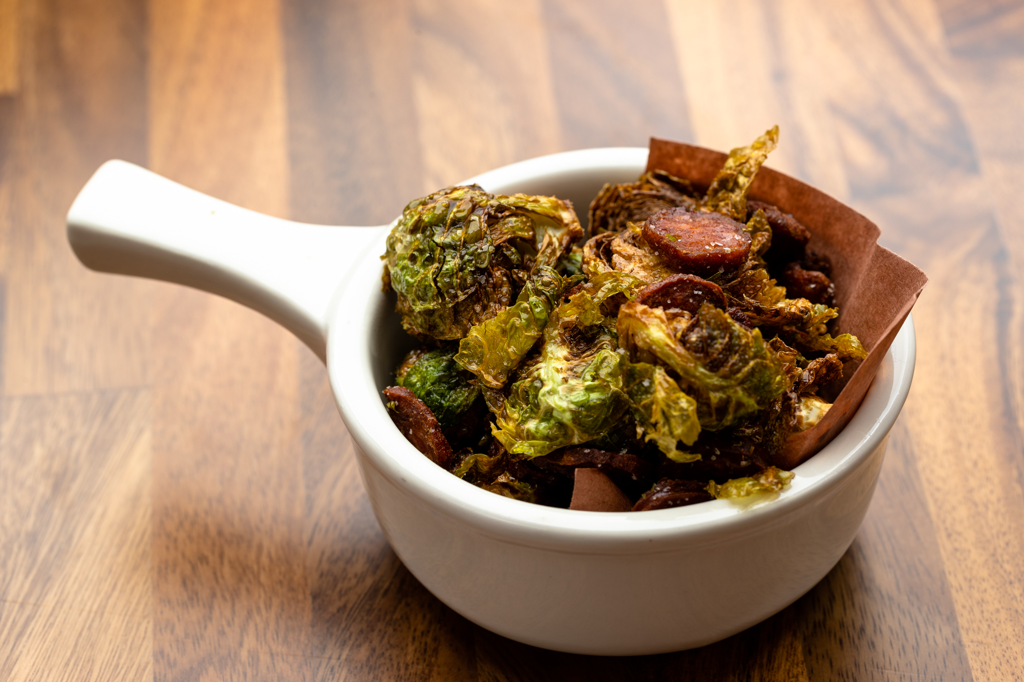 Order Chorizo Brussels Sprouts food online from Cascalote latin bistro store, New York on bringmethat.com