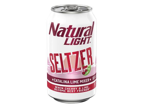 Order Natural Light Seltzer Catalina Lime Mixer - 6x 12oz Cans food online from Kirby Food & Liquor store, Champaign on bringmethat.com