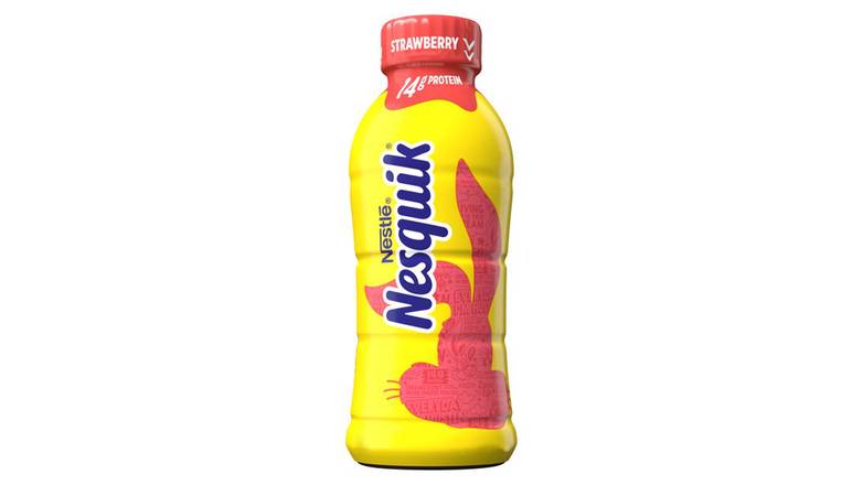 Order Nesquik Strawberry Flavored Lowfat Milk, Ready To Drink food online from Red Roof Market store, Lafollette on bringmethat.com