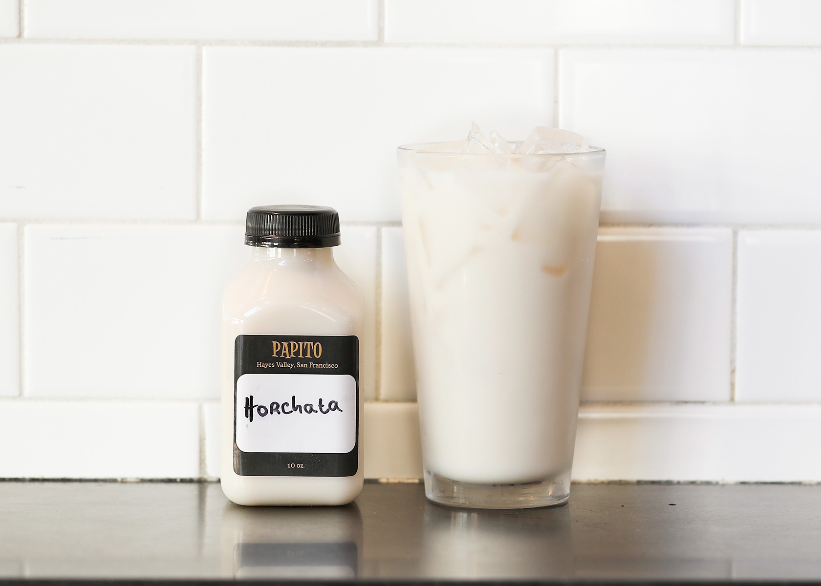 Order Almond Horchata food online from Papito Hayes store, San Francisco on bringmethat.com
