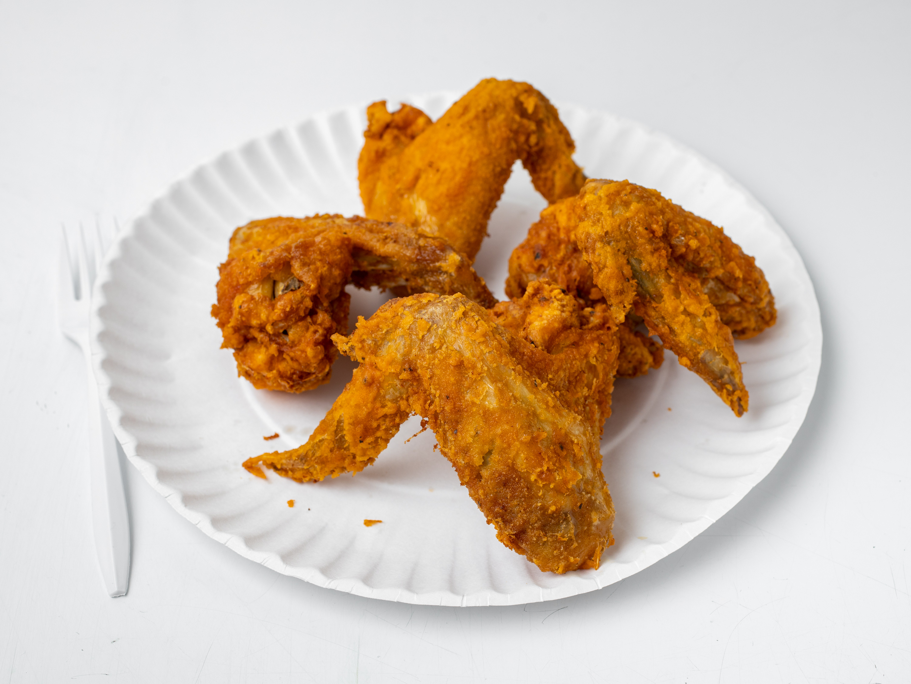 Order 4 Pieces Chicken Wings and Rice food online from Kennedy Fried Chicken store, Richmond Hill on bringmethat.com