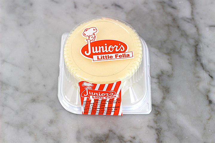Order Junior's Little Fella Original Cheesecake food online from Grey Cafe store, Flushing on bringmethat.com