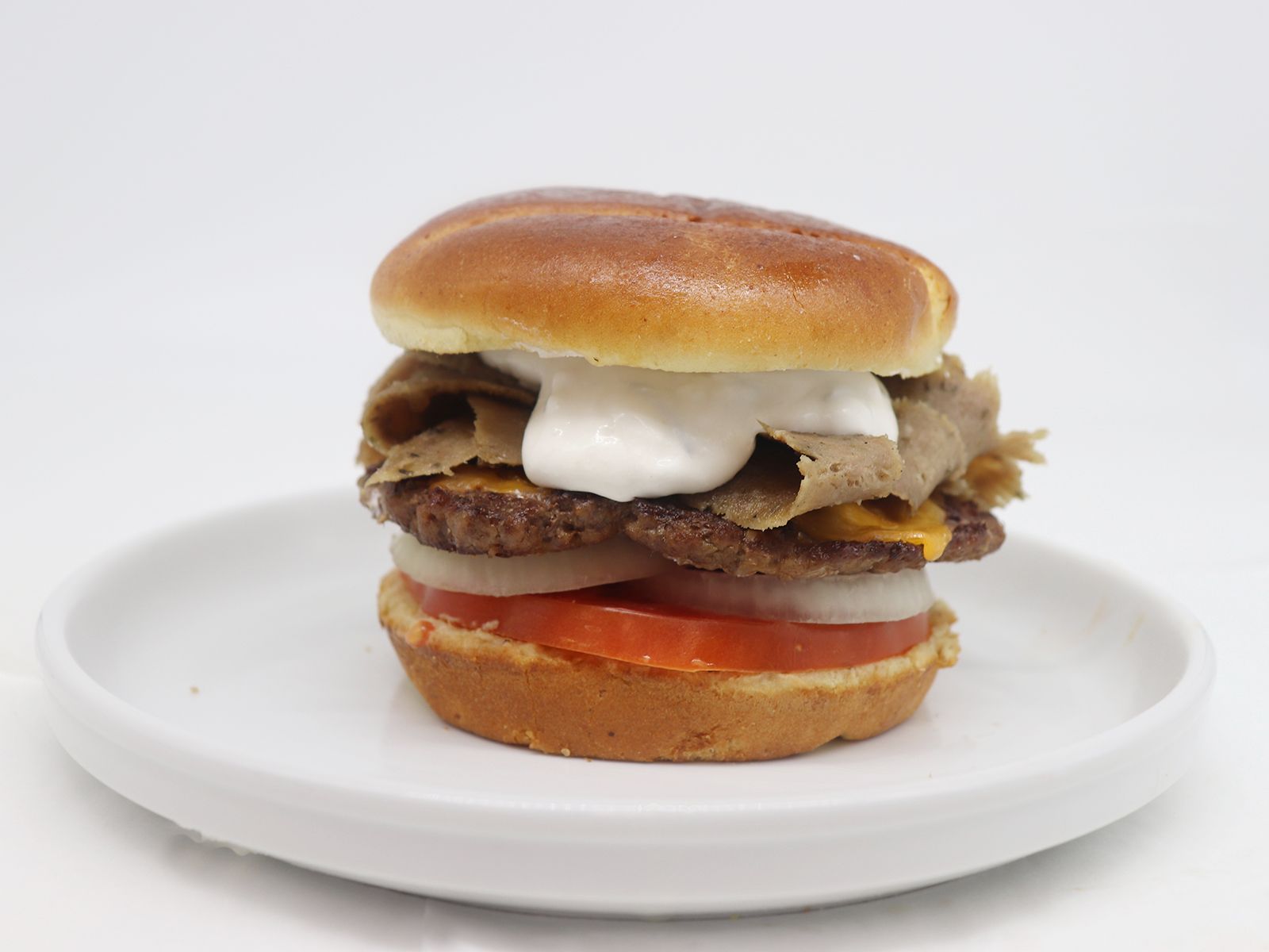 Order Gyro Burger food online from Seashell #6 store, Chicago on bringmethat.com