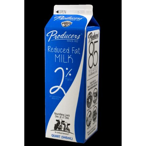 Order Producers 2% Milk 1 Quart food online from 7-Eleven store, Modesto on bringmethat.com