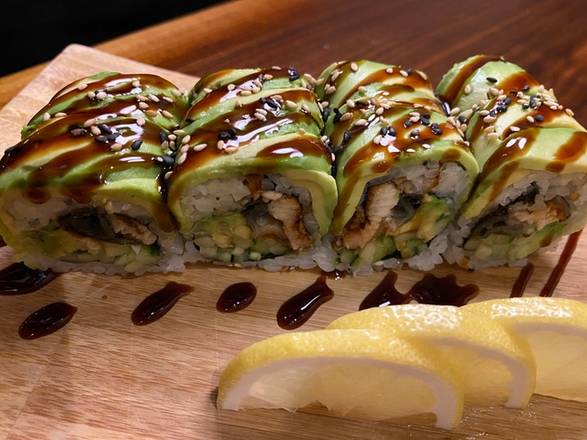 Order Green Dragon Roll food online from Bamboo Restaurant store, Southampton on bringmethat.com