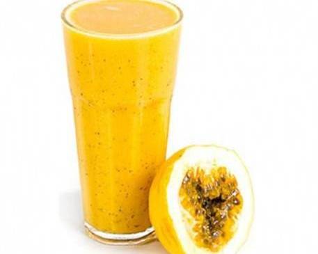 Order Passion fruit Natural Juice (Chinola)
 food online from Jj Dominican Snacks store, Marietta on bringmethat.com