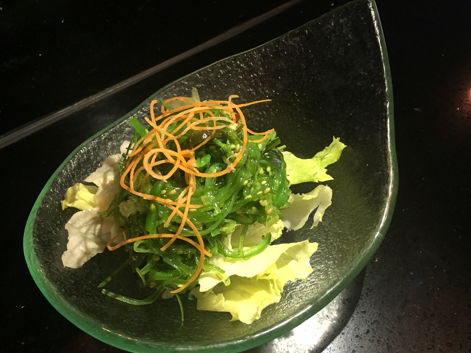 Order Seaweed Salad food online from Blue Wazabi store, Madison on bringmethat.com