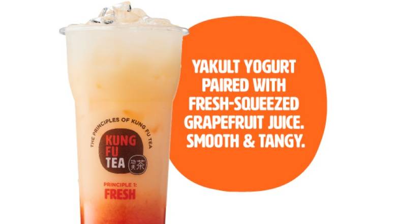 Order Yogurt Grapefruit food online from Kung Fu Tea store, Media on bringmethat.com