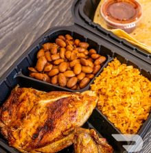 Order Quarter Chicken Meal (Breast and Wing) food online from Charo Chicken store, Huntington Beach on bringmethat.com