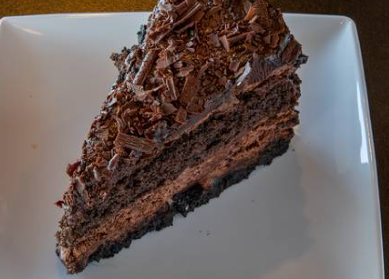 Order Double Chocolate Cake  food online from The Wing Man store, Tempe on bringmethat.com
