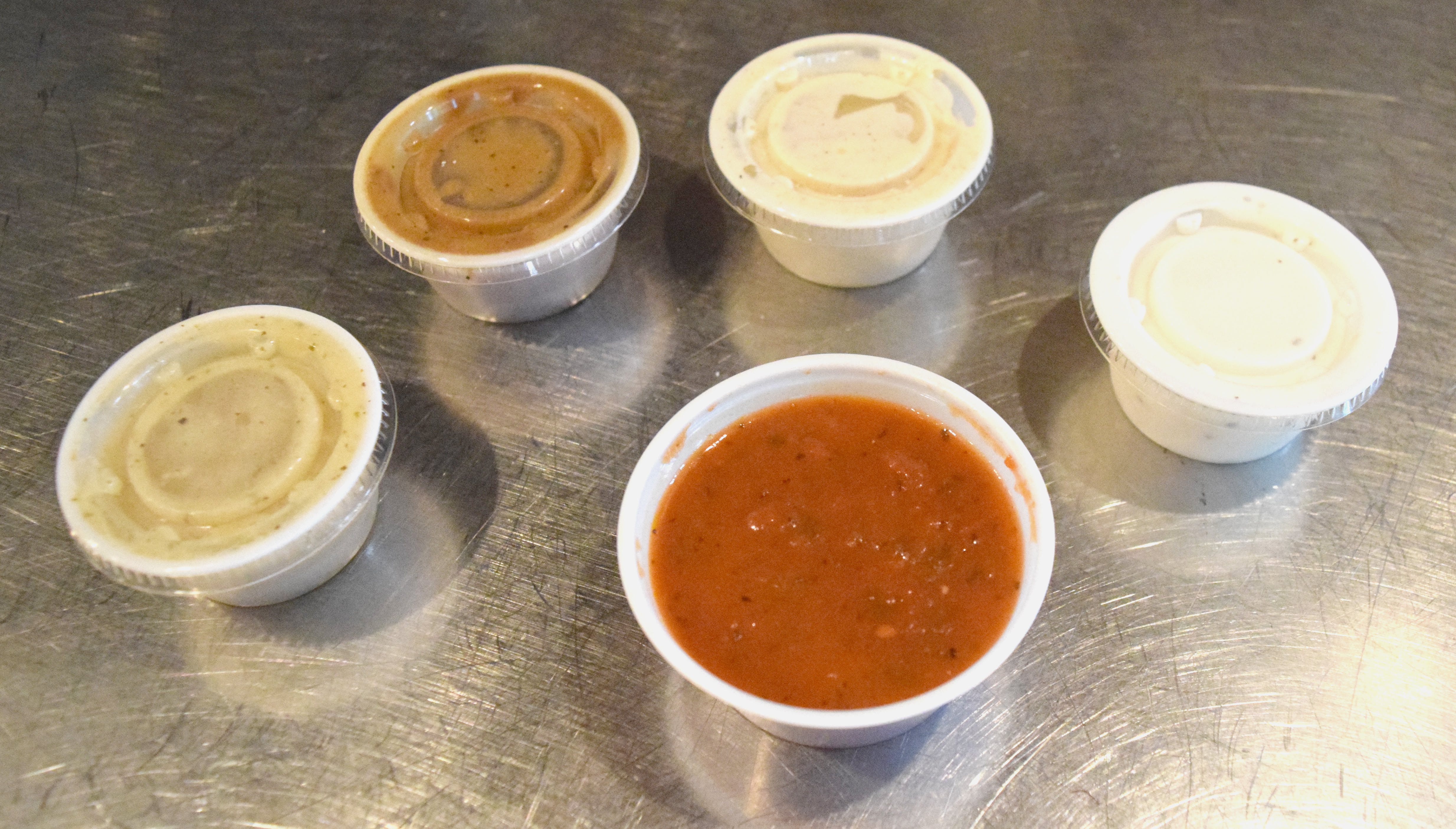 Order Sides of sauce - 2 oz. food online from Grant Central Pizza East store, Atlanta on bringmethat.com