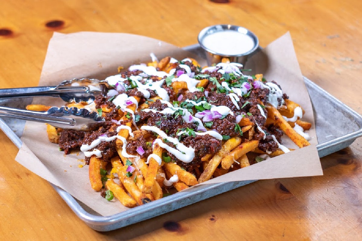 Order Loaded Fries - Brisket Chili food online from Twin Peaks Restaurant store, Albuquerque on bringmethat.com