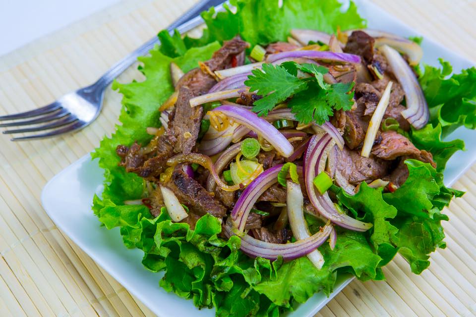 Order Beef Salad food online from Thai Casa Restaurant store, Montebello on bringmethat.com