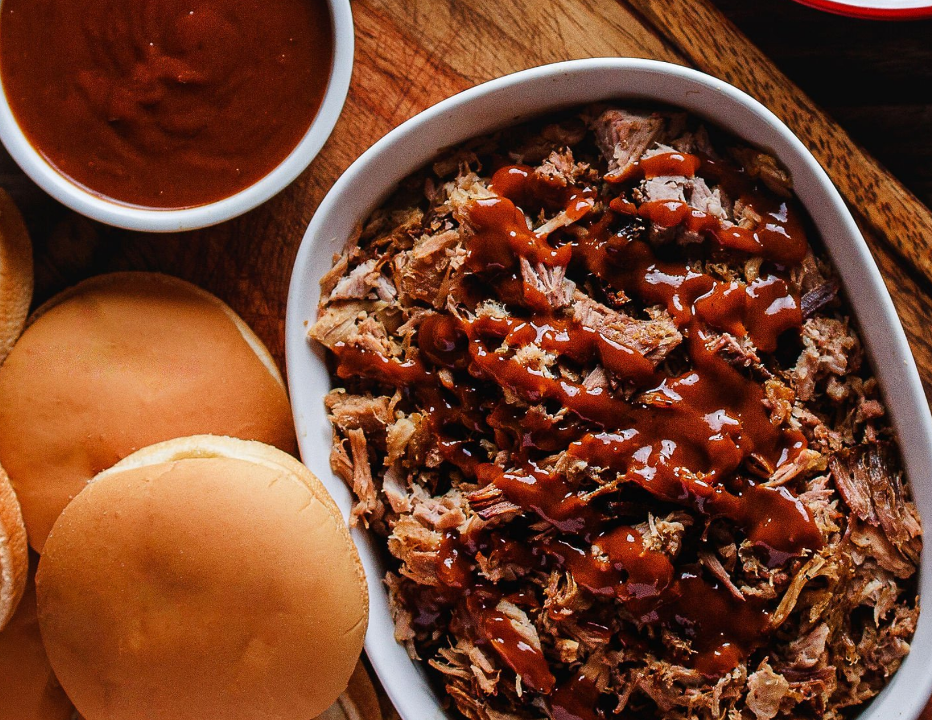 Order Pork Shoulder by the Pound food online from Tops Bar-B-Q store, Southaven on bringmethat.com