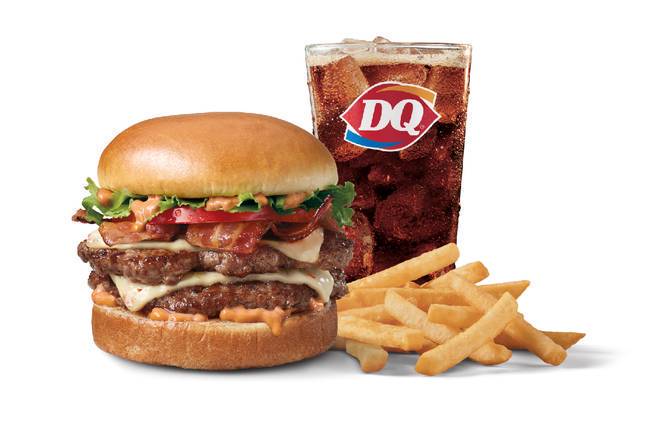 Order Flamethrower® Signature Stackburger Double Combo food online from Dairy Queen Grill & Chill store, Alabaster on bringmethat.com