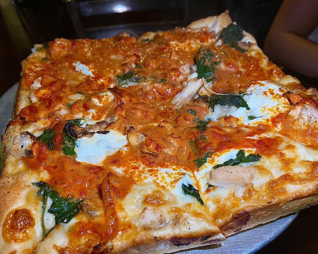 Order Tito's Vodka Sauce Pizza food online from 3 Brothers Pizza Cafe store, Farmingdale on bringmethat.com