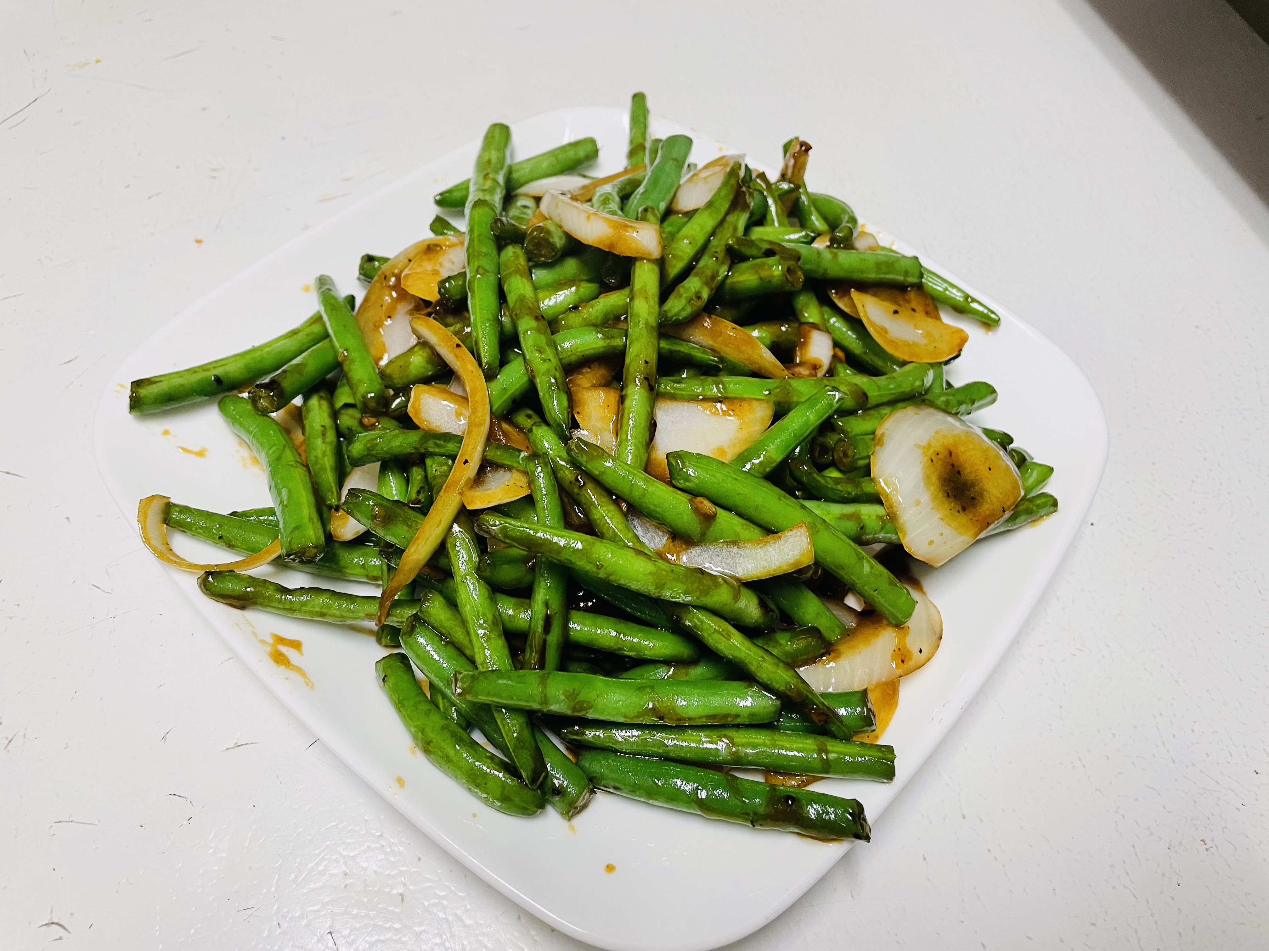 Order Green Bean with Black Bean Sauce food online from Rainbow House store, Albany on bringmethat.com