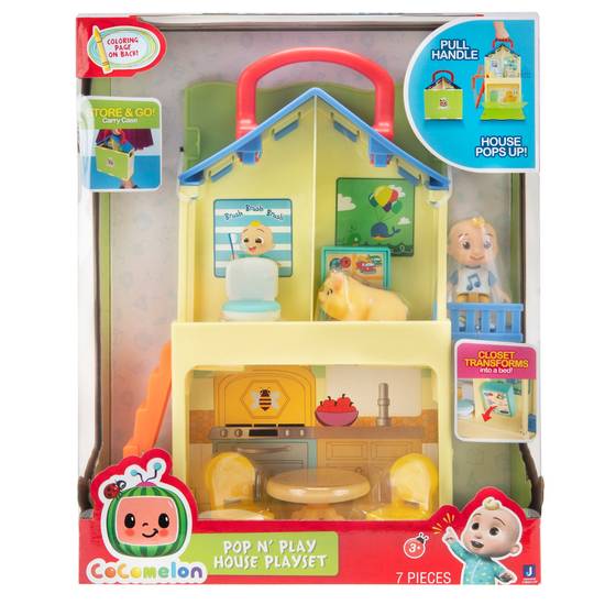 Order CoComelon Pop n' Play House Playset food online from Cvs store, SEYMOUR on bringmethat.com