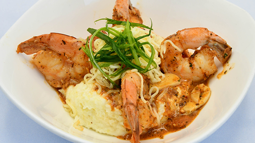 Order Shrimp & Grits food online from The Oceanaire Seafood Room store, Washington on bringmethat.com