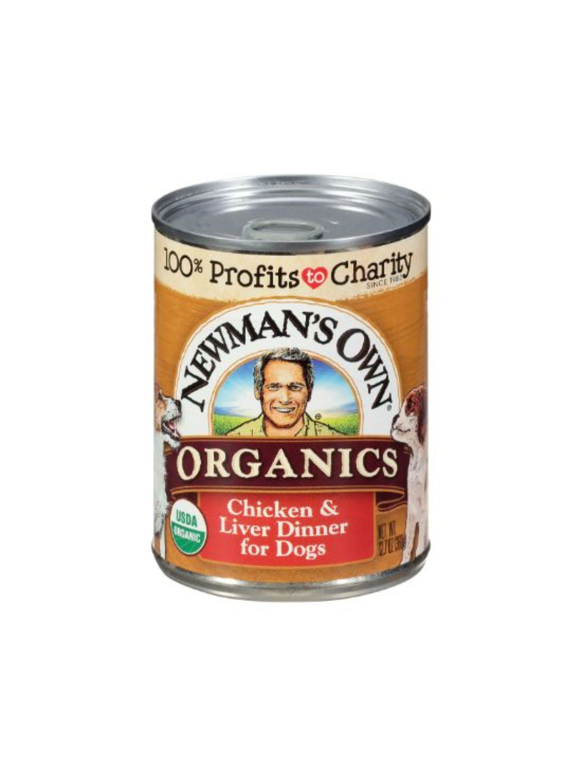 Order Newmans Own Organic Grain Free Chicken & Liver Wet Dog Food (12.7 oz) food online from Stock-Up Mart store, Minneapolis on bringmethat.com