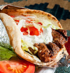 Order Authentic Lamb Gyro food online from Greek Fiesta store, Cary on bringmethat.com