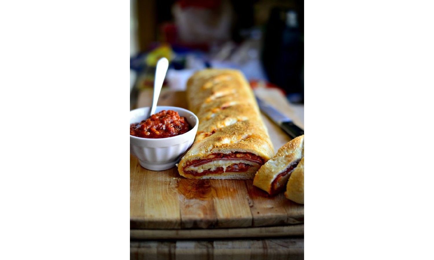 Order Pepperoni Roll Specialty food online from Amici Pizza & Pasta store, Tannersville on bringmethat.com