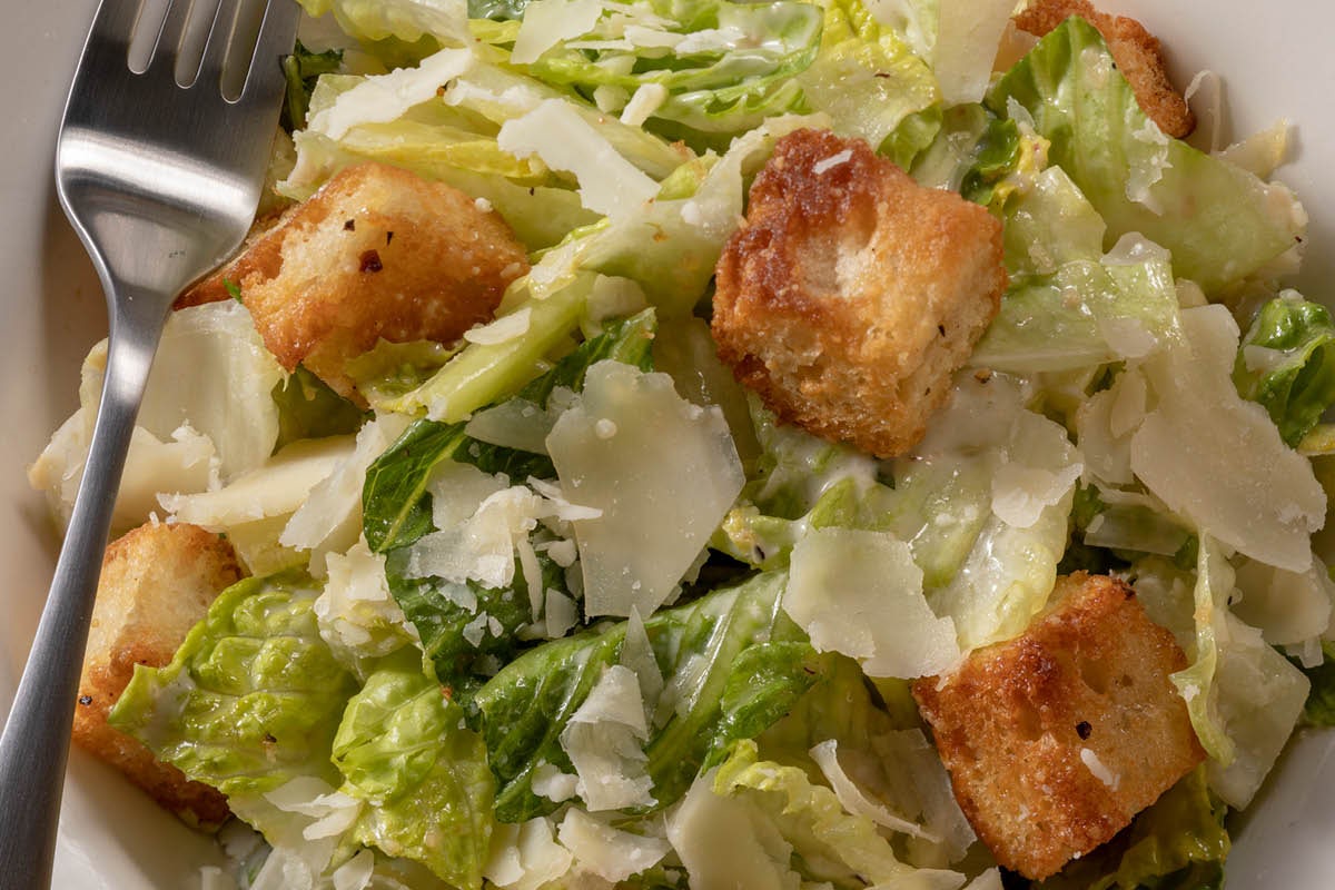 Order Side Caesar food online from Bertuccis Restaurant store, Springfield on bringmethat.com