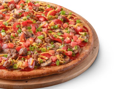 Order Garlic Lovers Pizza - Small 10'' food online from Pizza Guys store, Lincoln on bringmethat.com