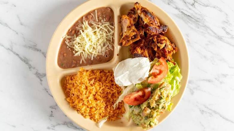 Order Pollo Asado Platter food online from California mexican grill store, Los Angeles on bringmethat.com