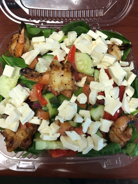 Order Baby Spinach Salad food online from Toskana Pizzeria Restaurant store, Roslyn Heights on bringmethat.com